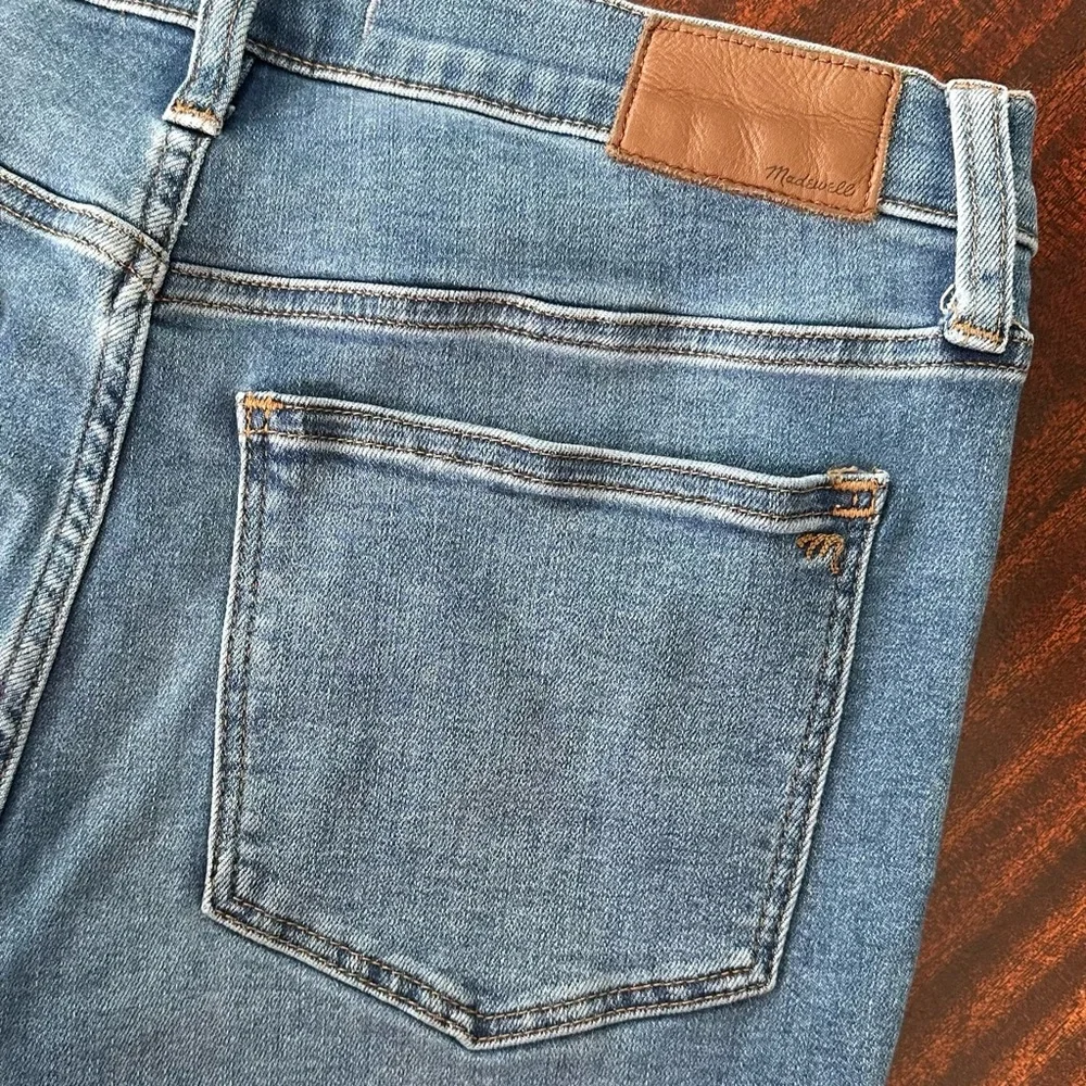 Madewell Roadtripper Skinny Jeans Size 29 Tall Medium Wash High Rise Stretch EUC